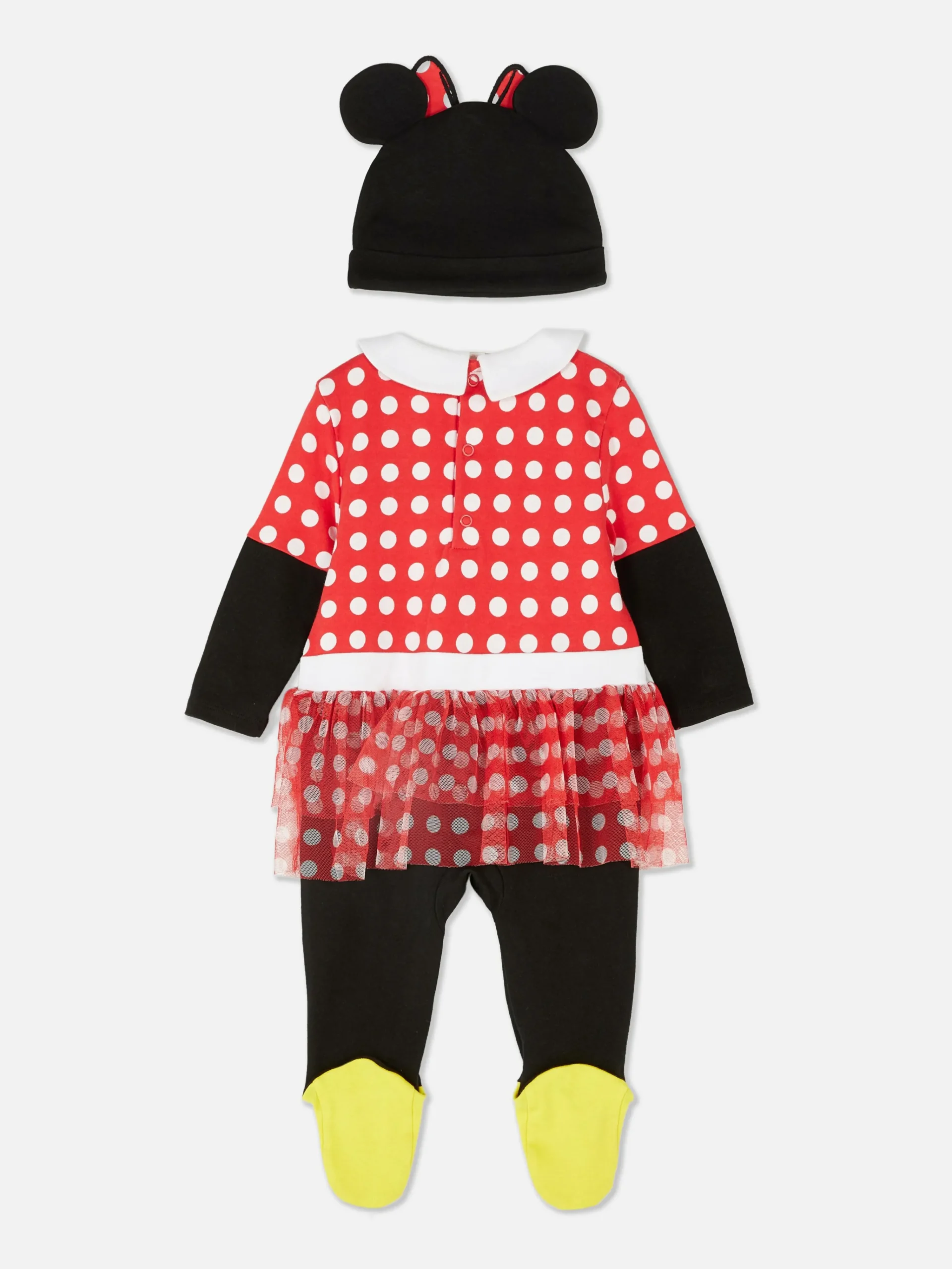Primark Disney’s Minnie Mouse Sleeper And Hat Set Red Best Sale
