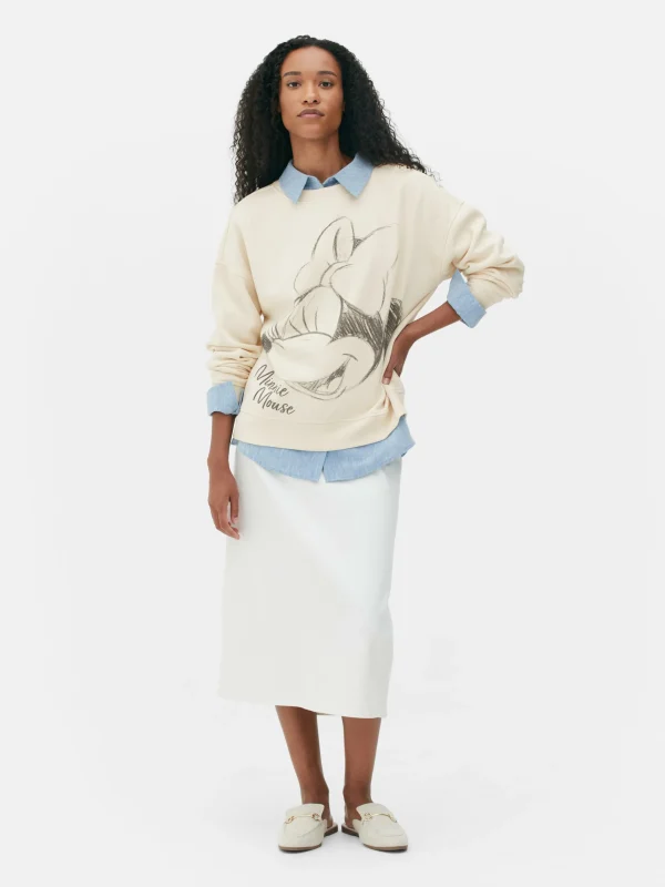 Primark Disney's Minnie Mouse Sweatshirt Cream Sale