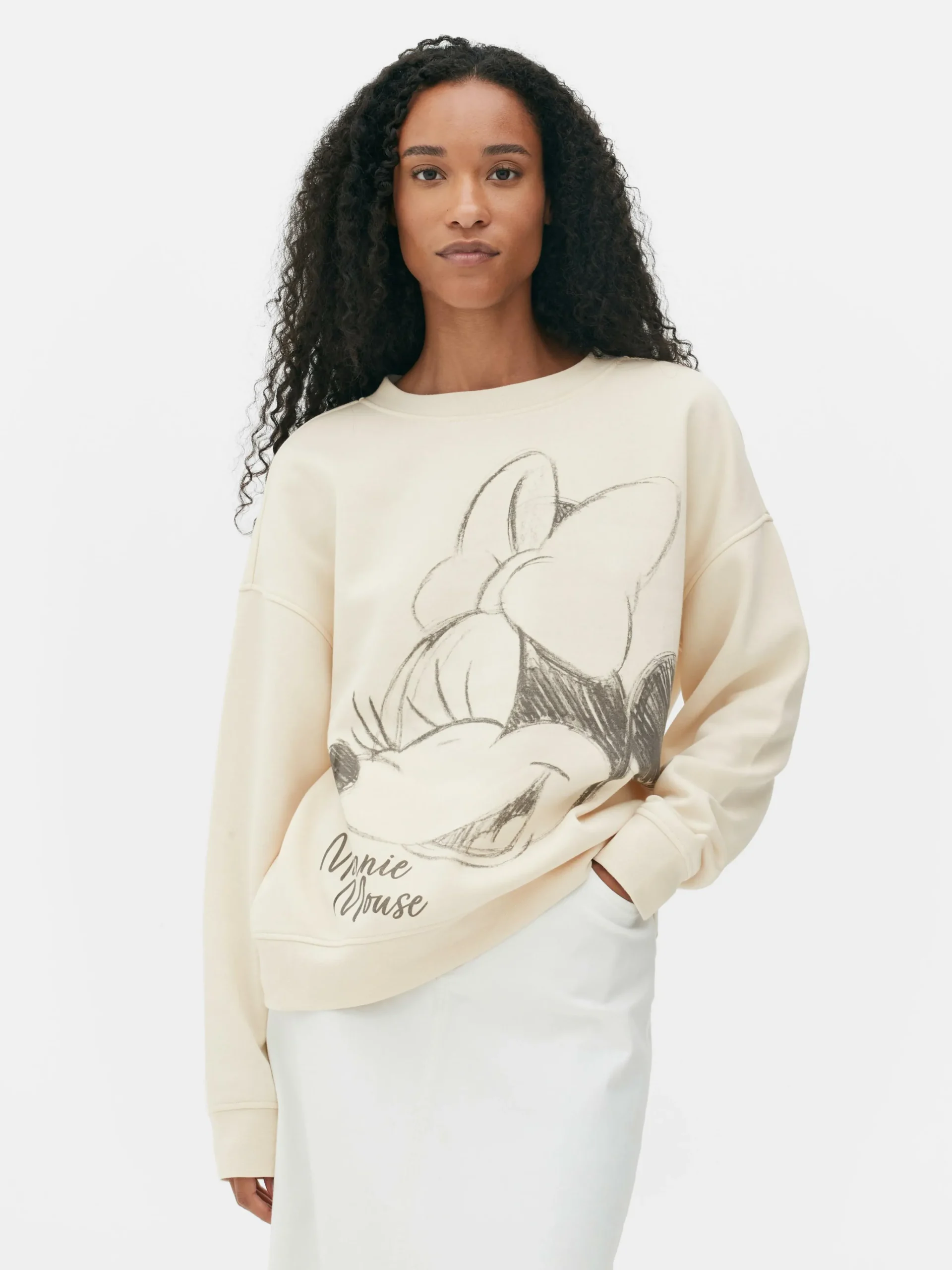 Primark Disney's Minnie Mouse Sweatshirt Cream Sale