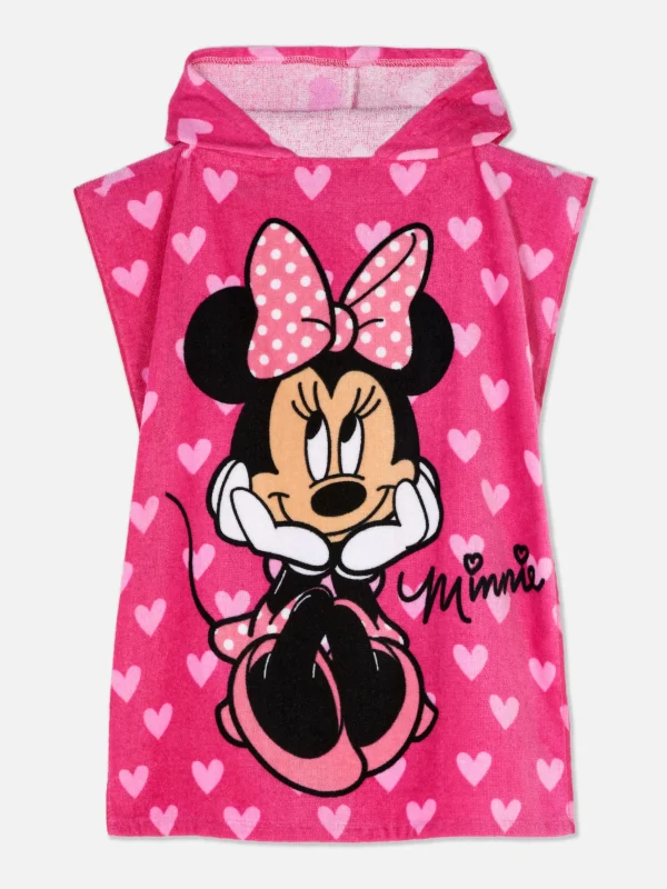 Primark Disney’s Minnie Mouse Terry Poncho Pink Online