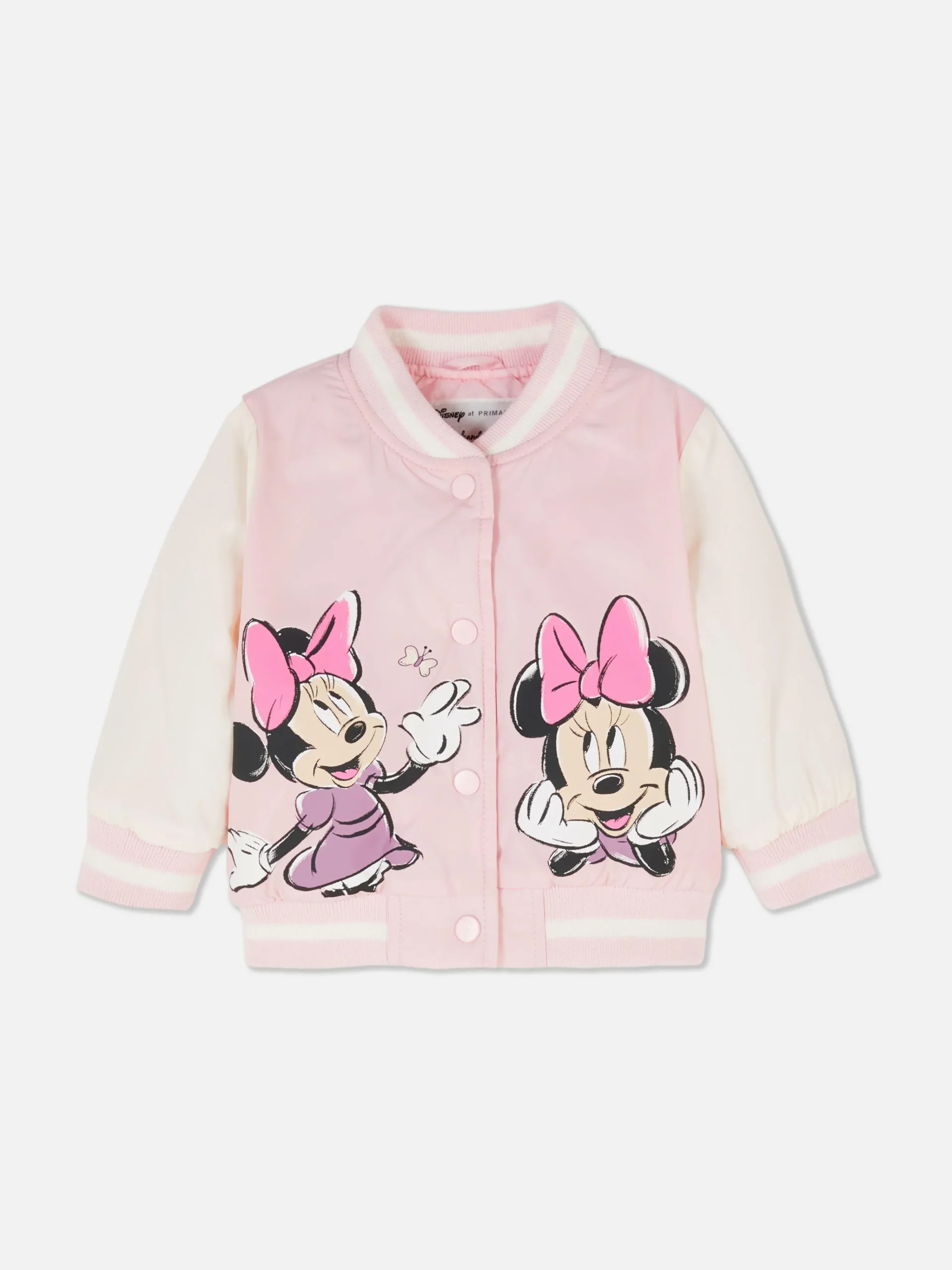 Primark Disney’s Minnie Mouse Varsity Jacket Multi Hot