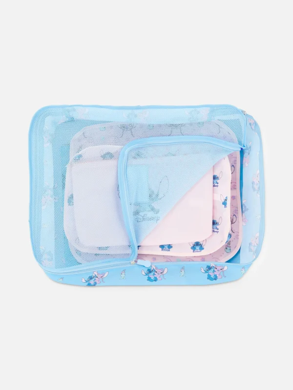 Primark Disney’s Stitch And Angel Packing Cubes Multi Best