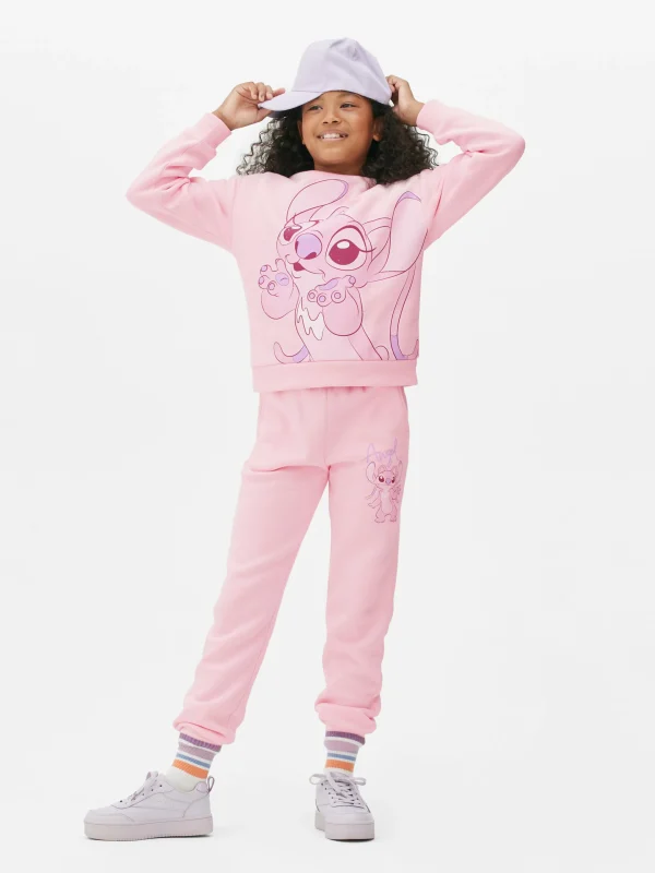 Primark Disney’s Stitch Angel Graphic Sweatshirt Pink Discount