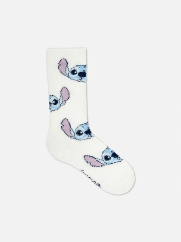 Primark Disney’s Stitch Cozy Socks White Shop
