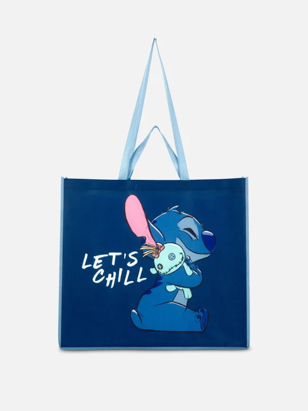 Primark Disney’s Stitch Extra Large Shopper Navy Flash Sale