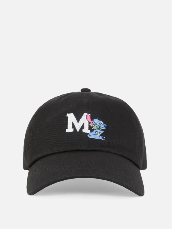 Primark Disney’s Stitch Initial Baseball Cap Black Online