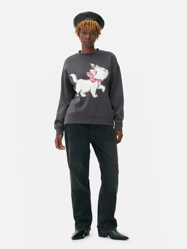 Primark Disney’s The Aristocats Marie Sweatshirt Charcoal Shop