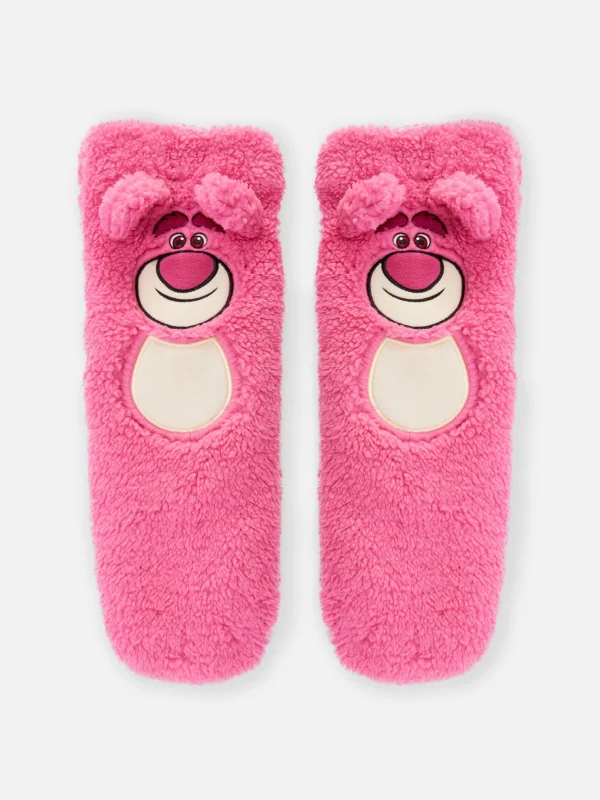 Primark Disney’s Toy Story Lotso Slipper Socks Pink Fashion