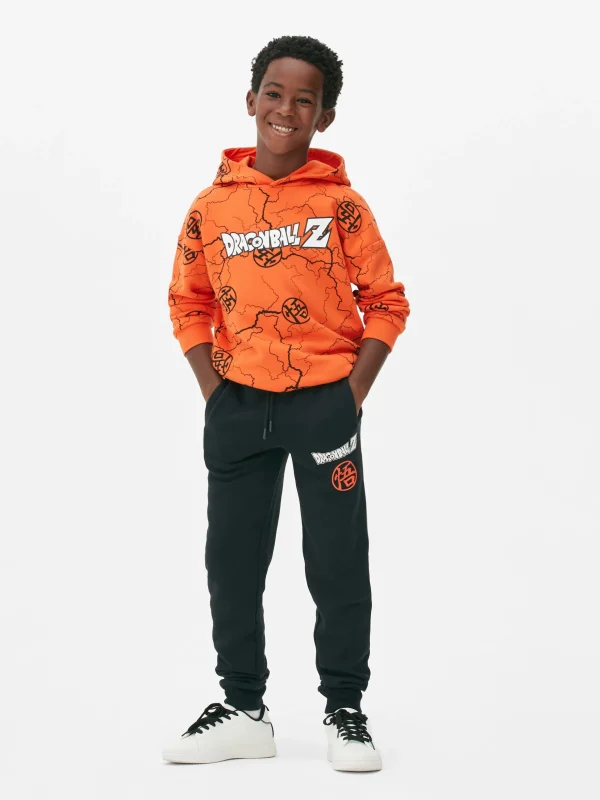 Primark Dragon Ball Z Logo Joggers Black Flash Sale