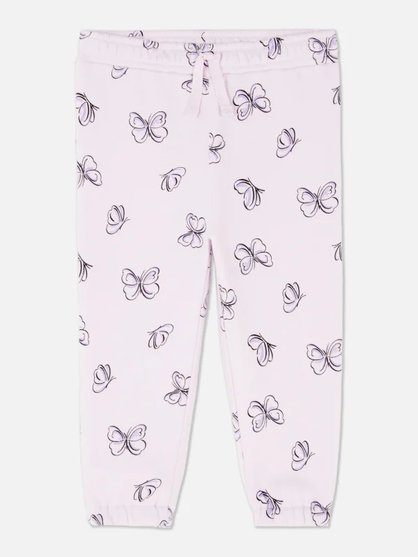 Primark Drawstring Cuffed Joggers Light Purple Online