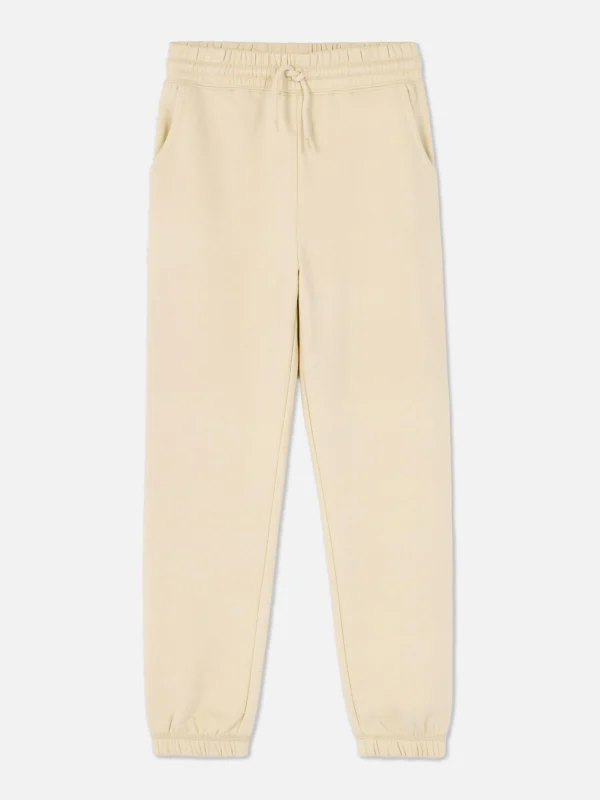 Primark Drawstring Cuffed Leg Joggers Stone Discount