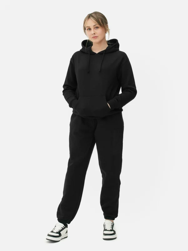 Primark Drawstring Hoodie Black Clearance