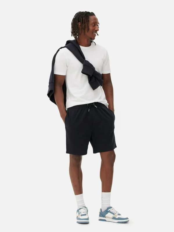 Primark Drawstring Jersey Shorts Navy Best Sale