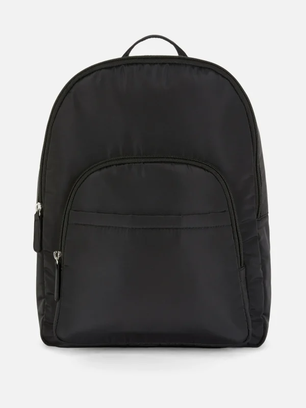 Primark Dual Pocket Backpack Black Discount