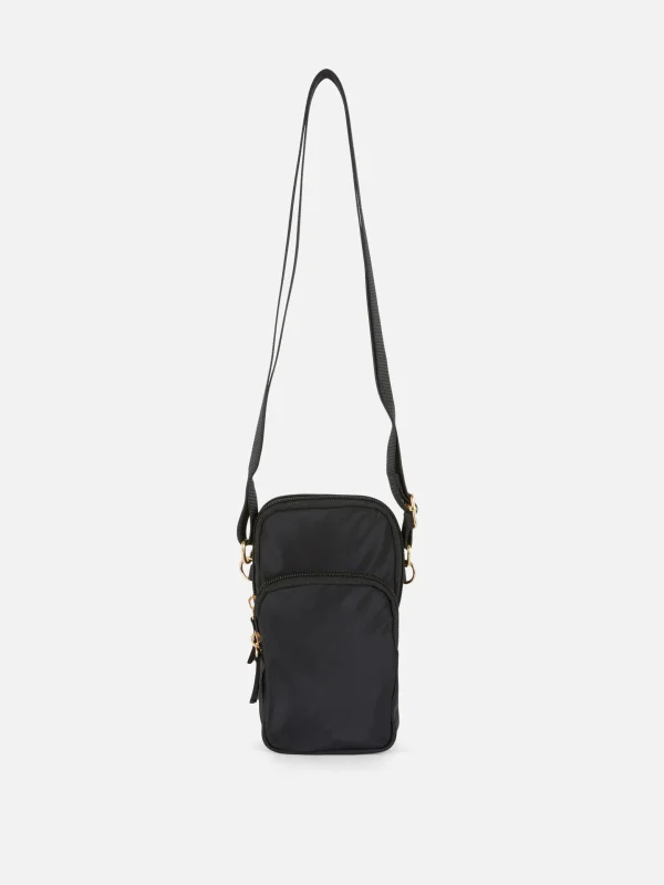 Primark Dual Pocket Phone Bag Black Best
