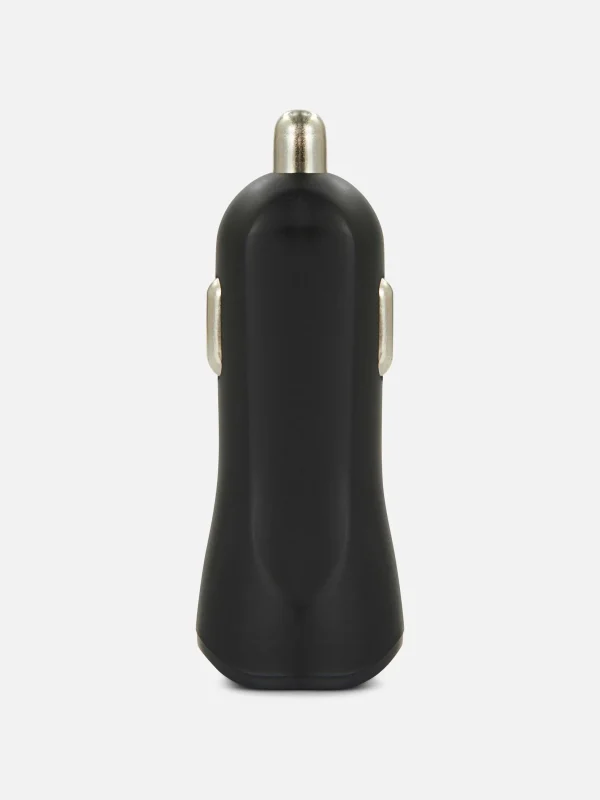 Primark Dual USB Car Charger Black Sale