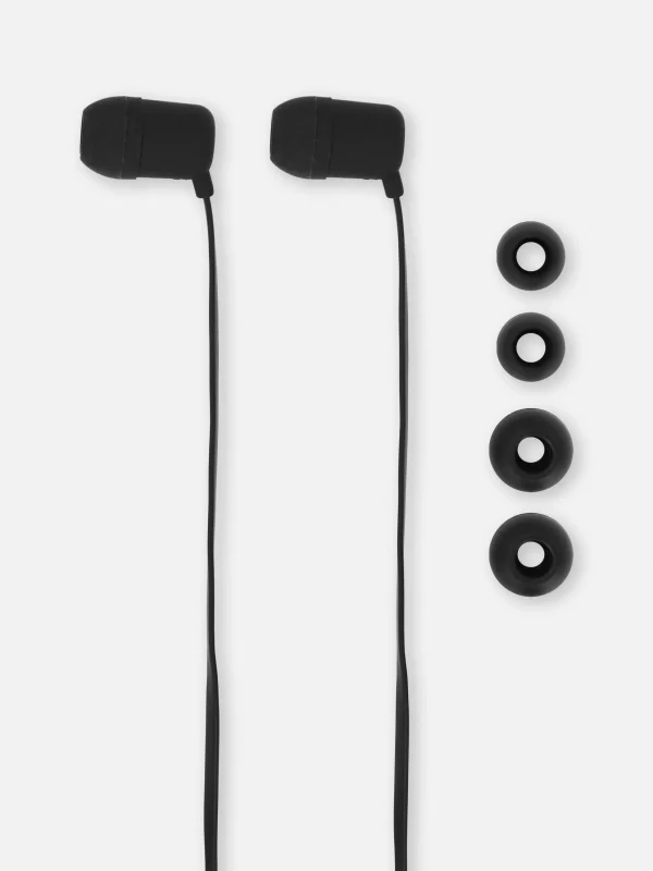 Primark Earphones With Mic Black Sale
