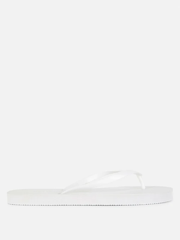 Primark Essential Flat Flip Flops White Best