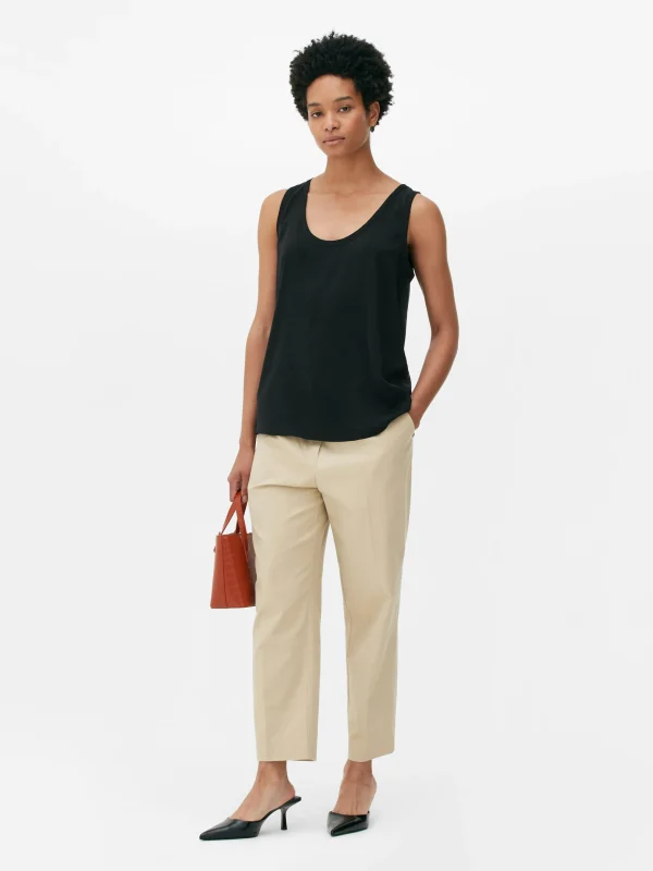 Primark Essential Relaxed Fit Tank Black Best