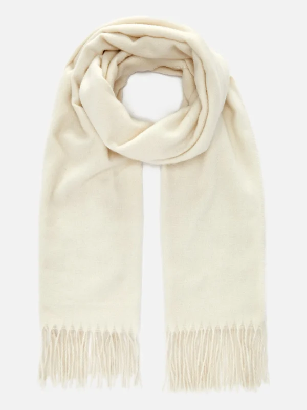 Primark Essential Tassel Edge Scarf Ivory New