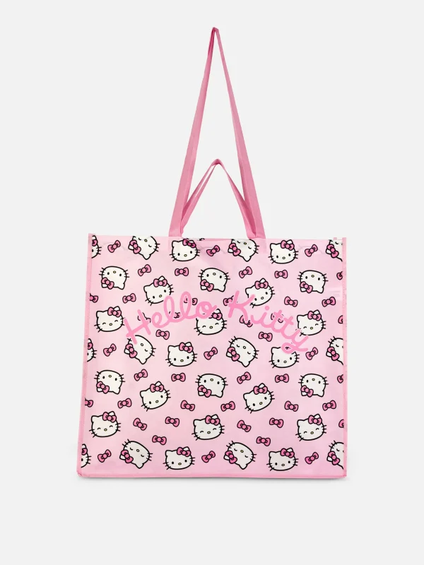Primark Extra Large Hello Kitty Shopper Bag Pink Clearance