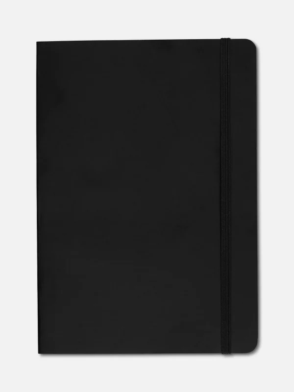 Primark Faux Leather A5 Notebook Black Cheap