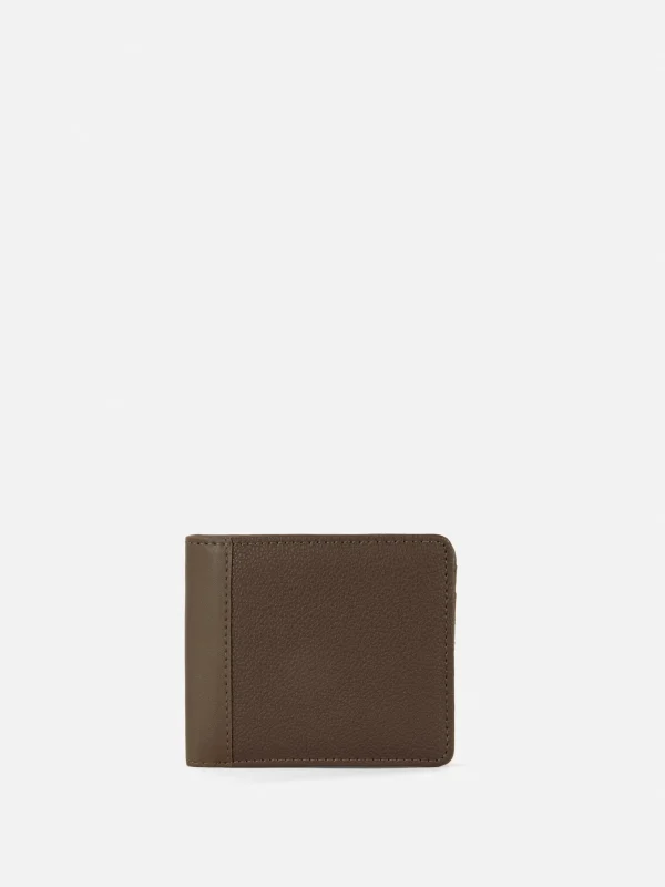 Primark Faux Leather Bifold Wallet Chocolate Sale