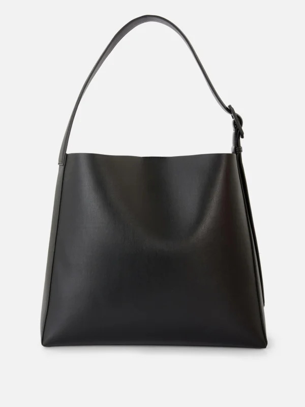 Primark Faux Leather Bucket Tote Black Best Sale