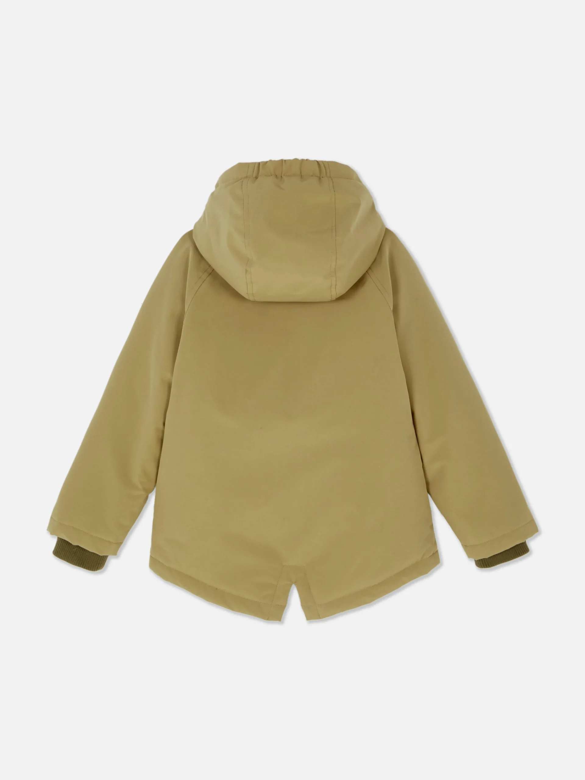 Primark Fluffy Lined Coat Tan Fashion