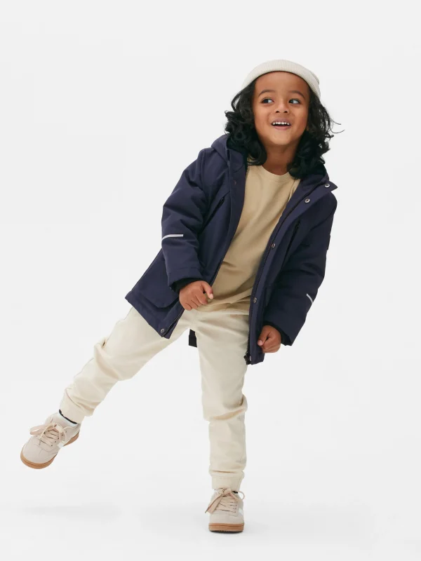 Primark Four Pocket Hooded Parka Navy Store