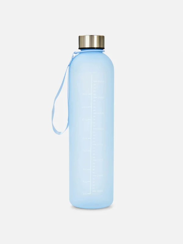 Primark Frosted Water Bottle Blue Best Sale