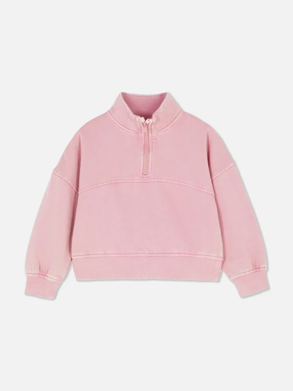 Primark Funnel Neck Sweatshirt Pink Cheap