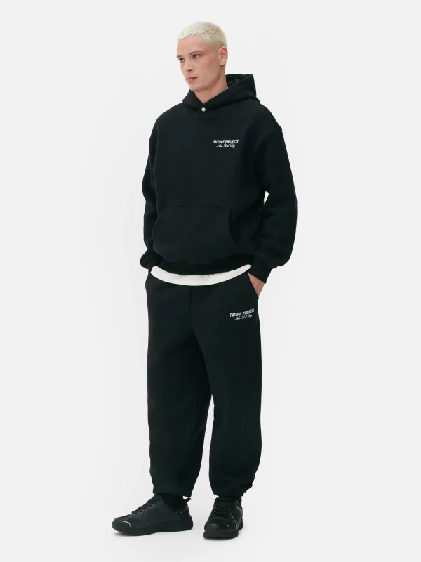 Primark Future Projects Cuffed Joggers Black Sale