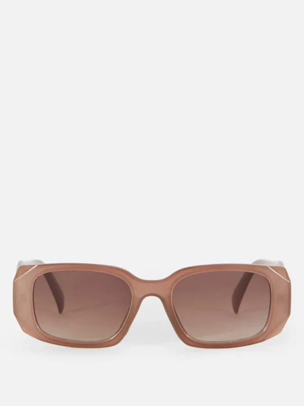 Primark Geometric Tinted Sunglasses Brown Best