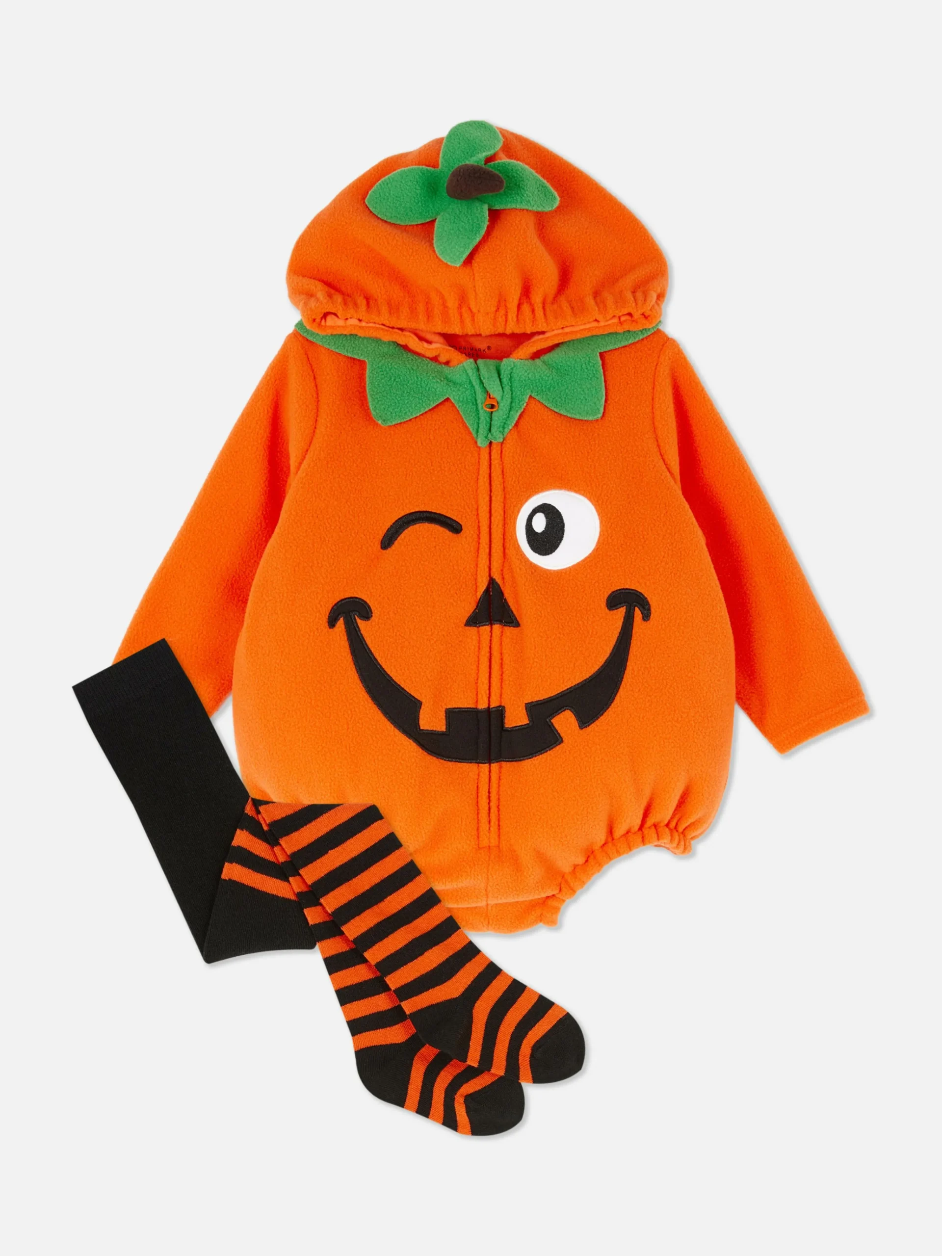 Primark Halloween Plush Pumpkin Dress Up Set Orange Outlet