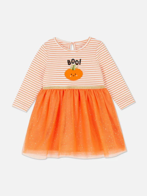 Primark Halloween Pumpkin Tutu Dress Orange Outlet
