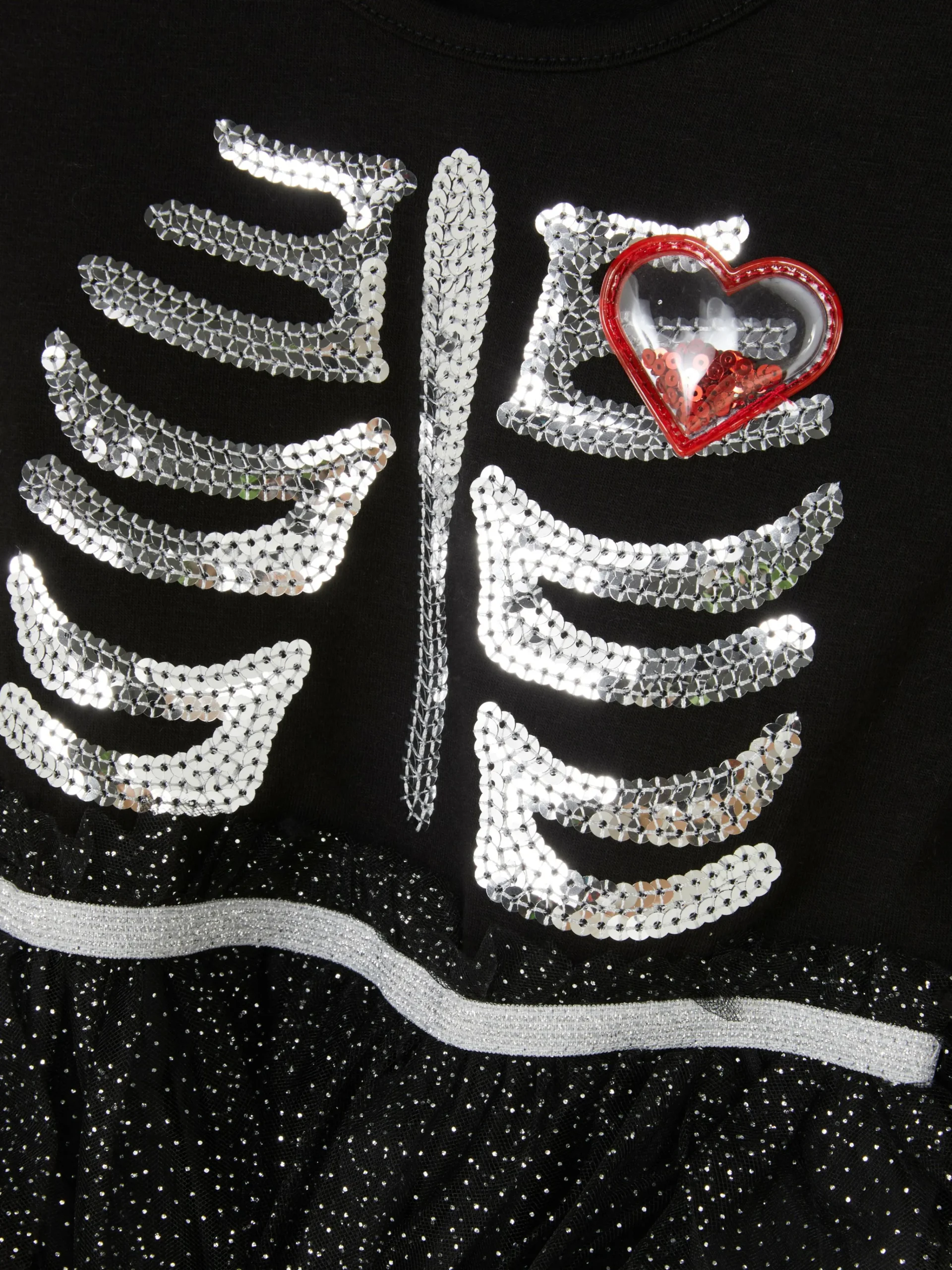 Primark Halloween Skeleton Tutu Dress Black Cheap