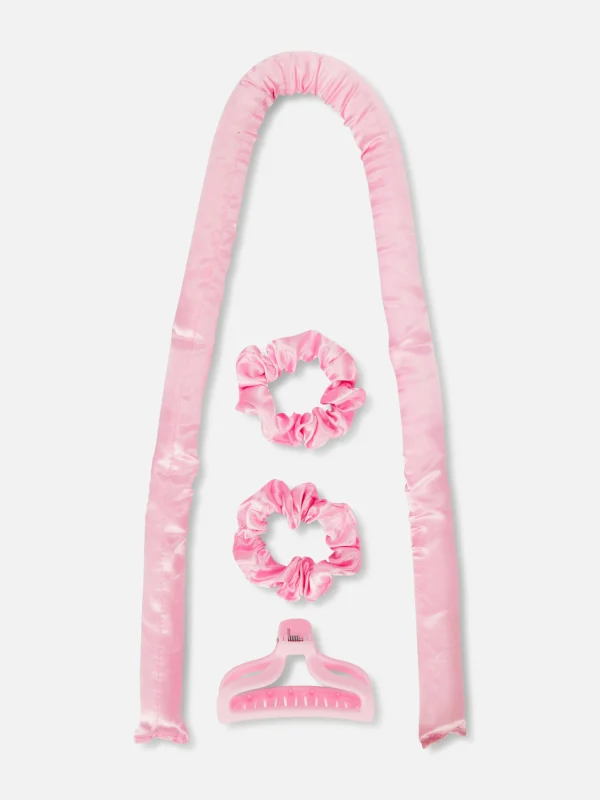 Primark Heatless Curlers Set Light Pink Sale