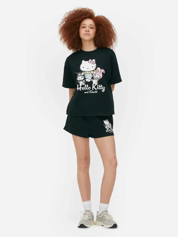 Primark Hello Kitty And Friends Graphic T-Shirt Black Cheap