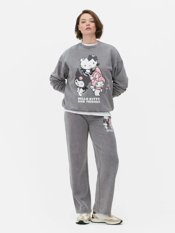 Primark Hello Kitty And Friends Sweatshirt Charcoal Store
