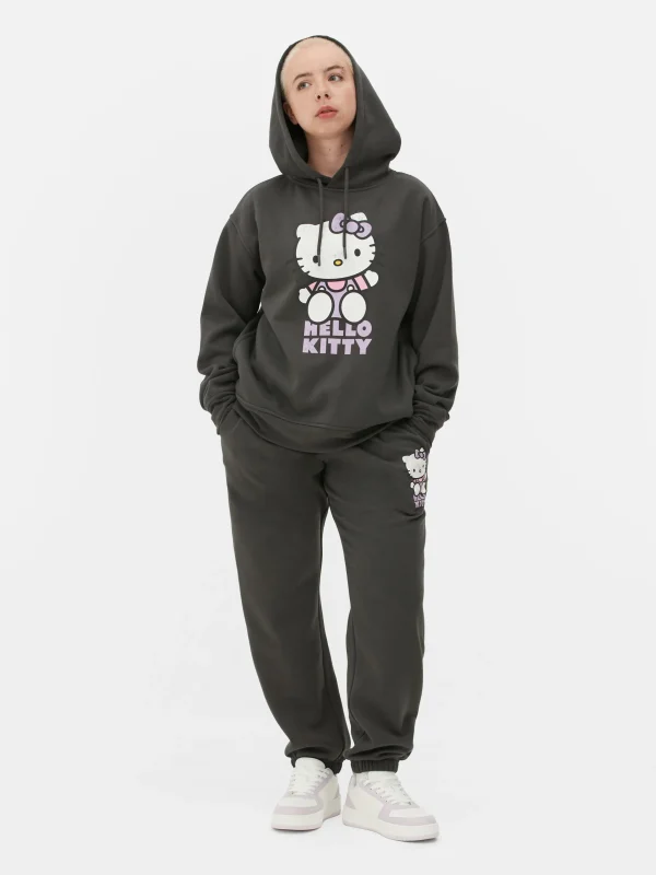 Primark Hello Kitty Character Hoodie Charcoal Best