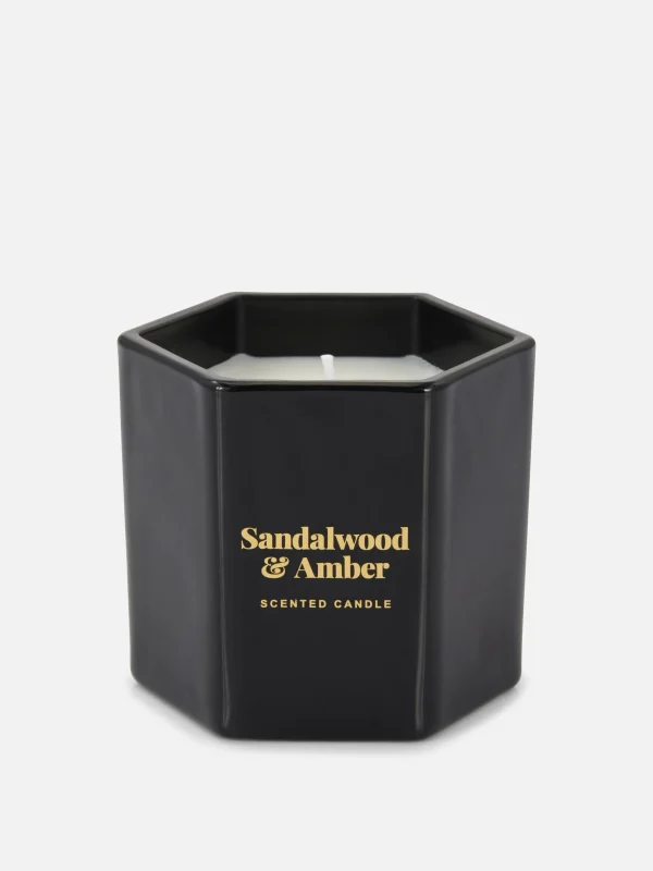 Primark Hexagonal Scented Votive Candle Black Best Sale