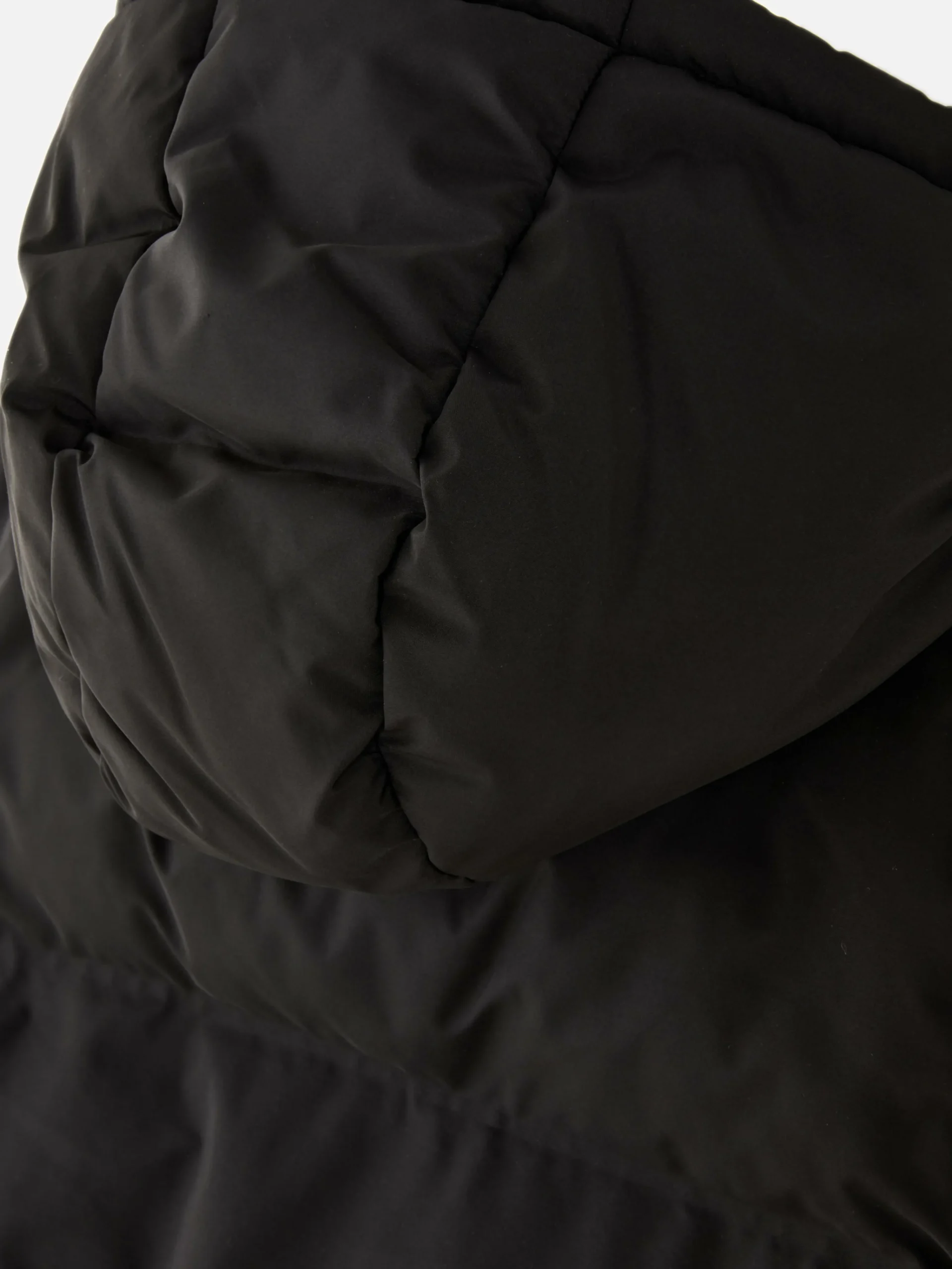 Primark Hooded Puffer Vest Black Shop