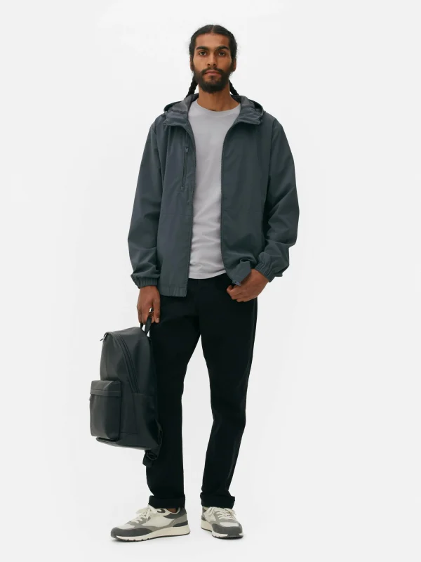 Primark Hooded Track Jacket Gray Store