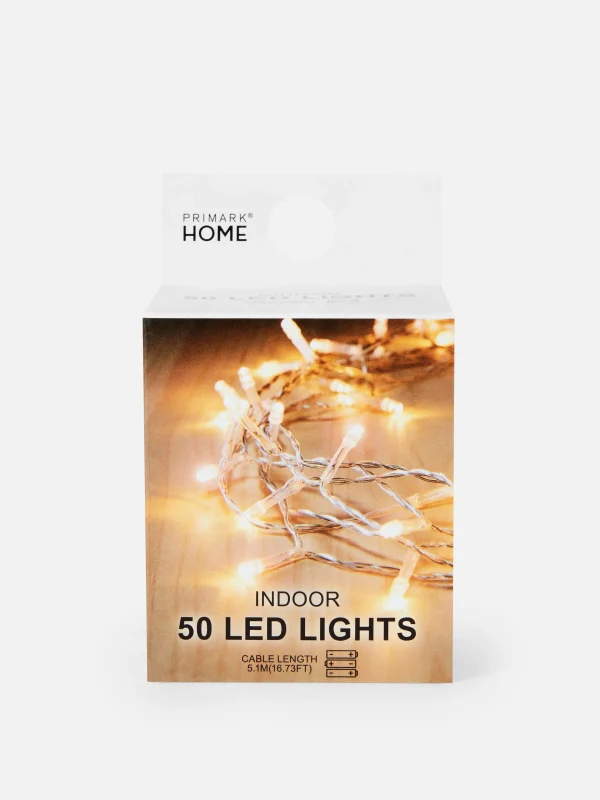 Primark Indoor LED Fairy Lights Clear Fashion