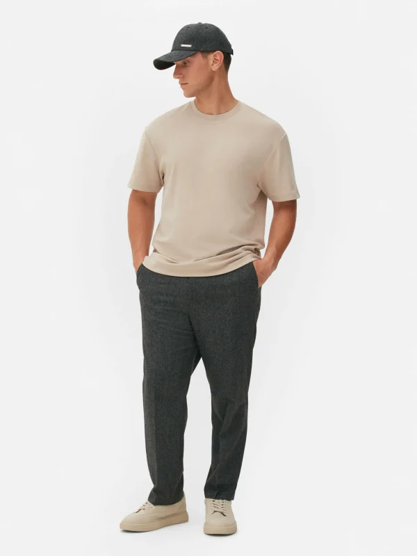 Primark Kem Relaxed T-Shirt Ivory Cheap