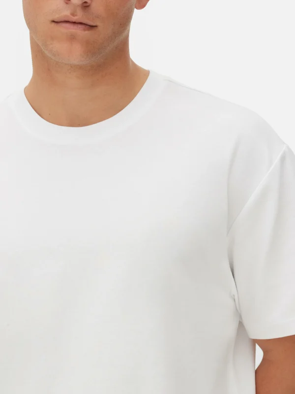 Primark Kem Relaxed T-Shirt White Fashion