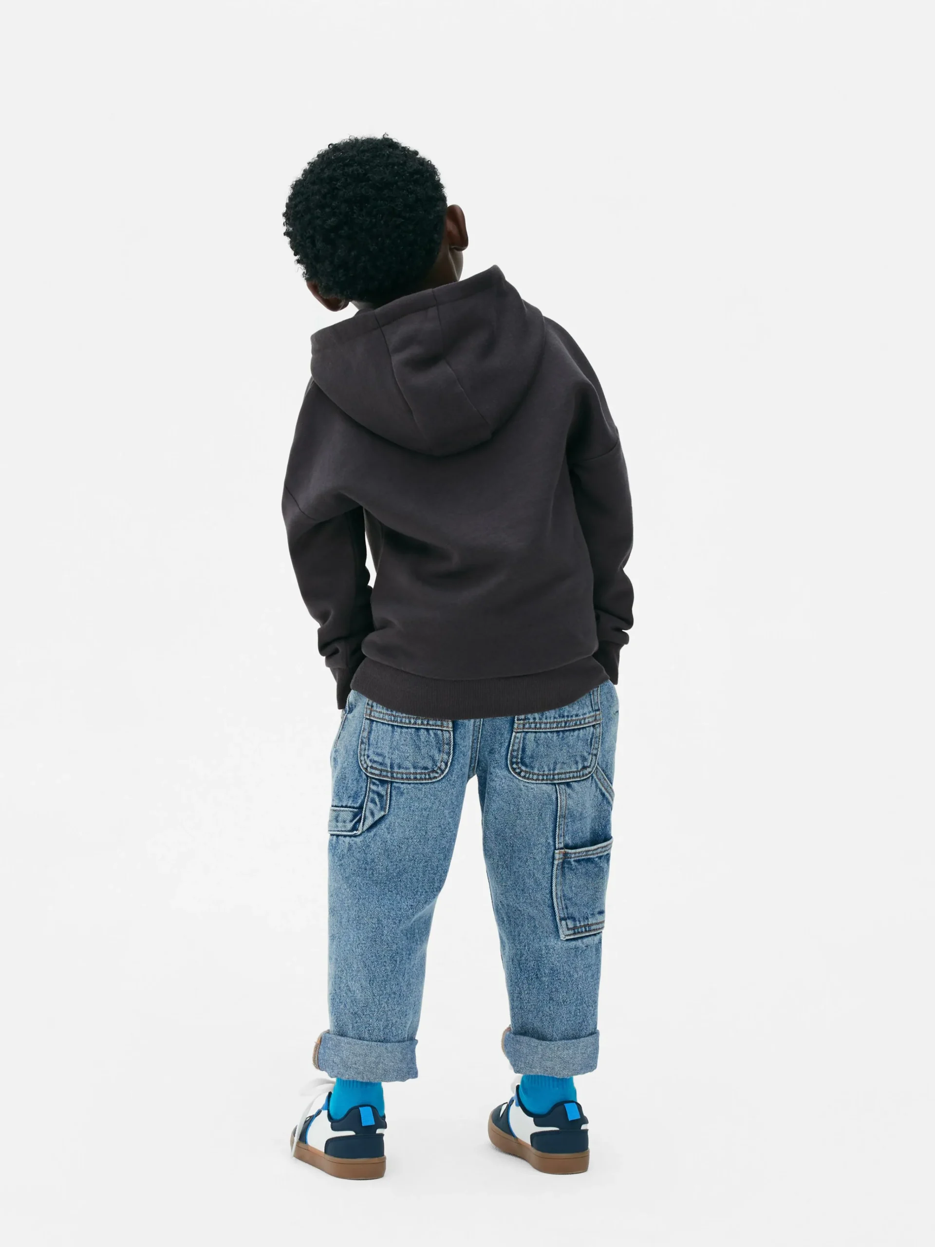 Primark Kids' SpongeBob SquarePants Hoodie Charcoal Store