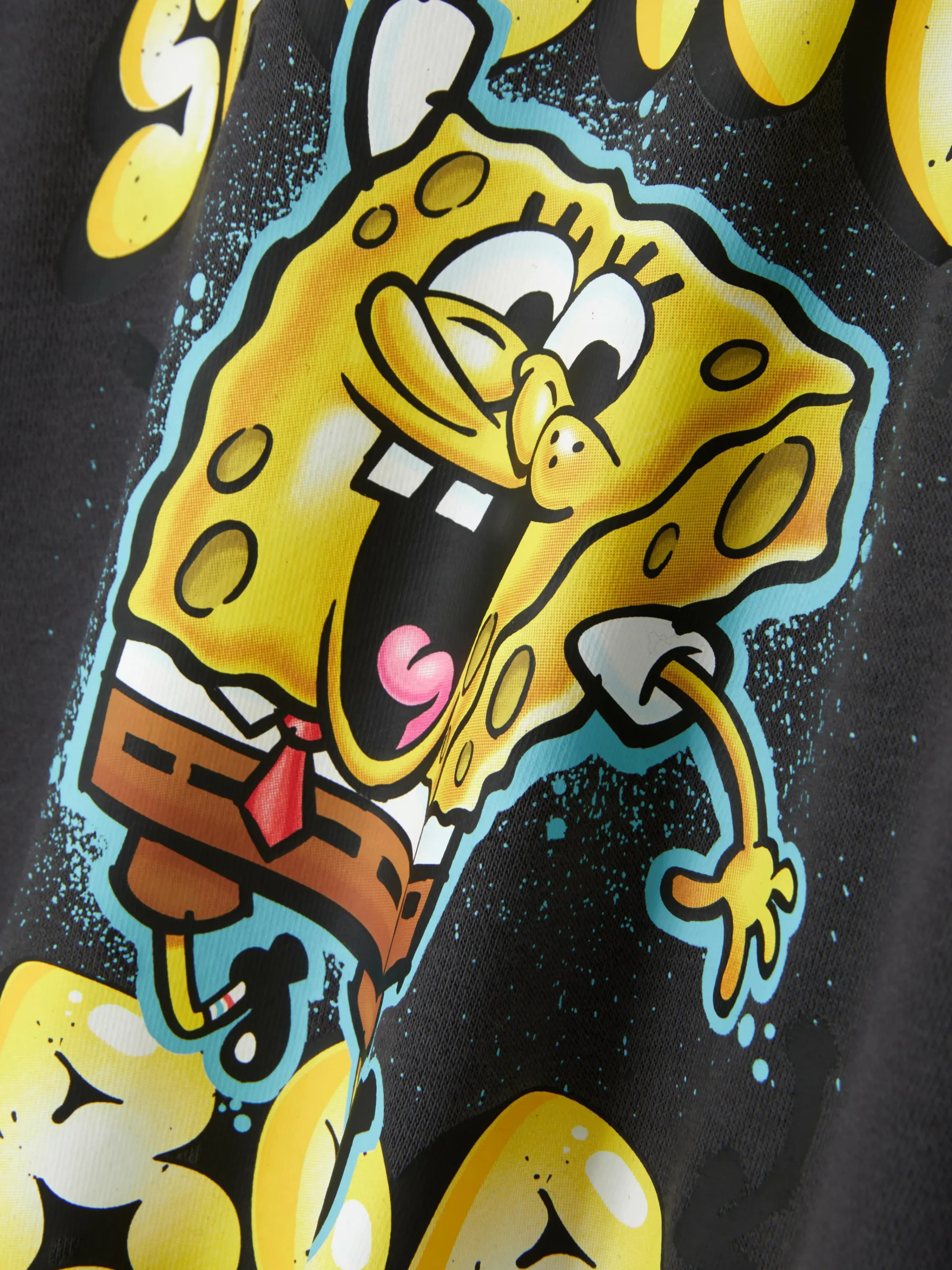 Primark Kids' SpongeBob SquarePants Hoodie Charcoal Store