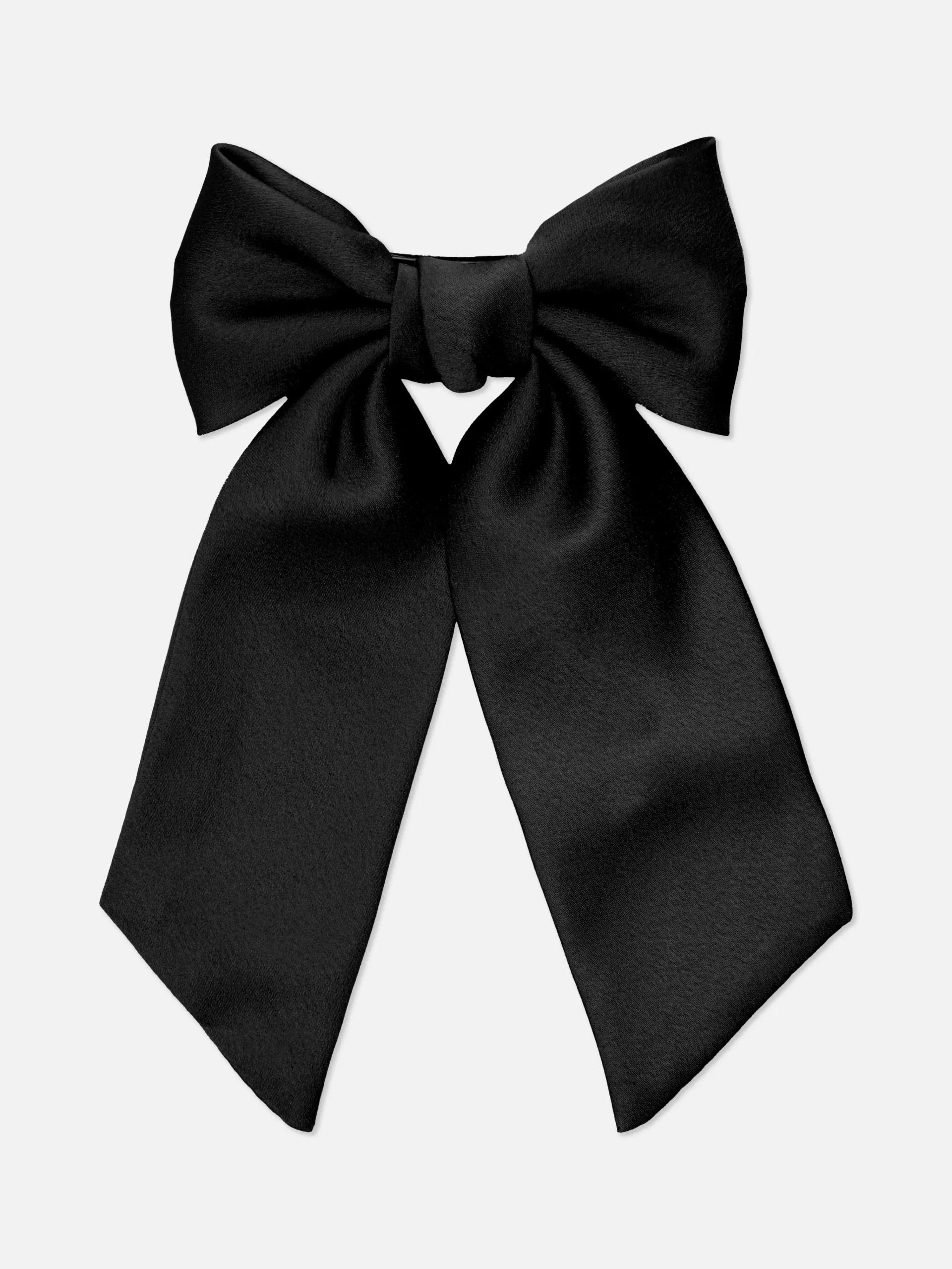 Primark Large Hair Bow Black New